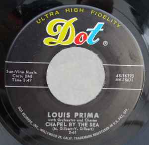 Louis Prima 45 Vinyl Record Enchantment/Chapel By The Sea