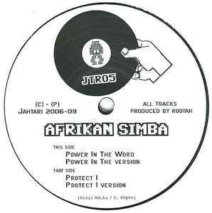 Afrikan Simba - Power In The Word album cover