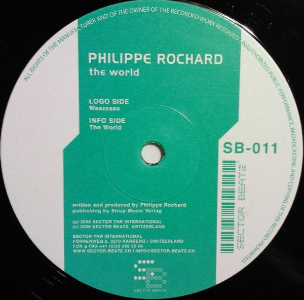 lataa albumi Philippe Rochard - The World