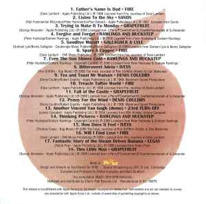 Various - Treacle Toffee World (Further Adventures Into The Pop Psych Sounds From The Apple Era 1967-1969)