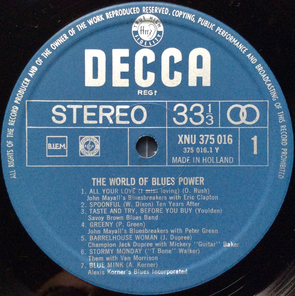 ladda ner album Various - The World Of Blues Power