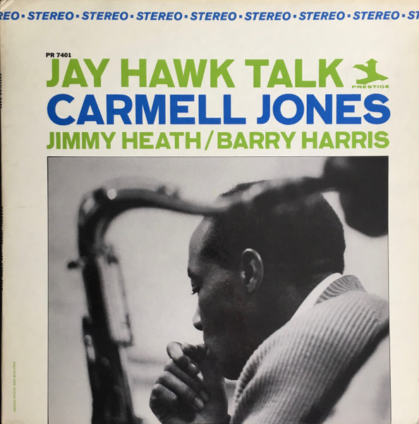 ○即決LP Carmell Jones / Jay Hawk Talk j35968 米オリジナル、紺/右