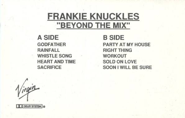 Frankie Knuckles - Beyond The Mix | Releases | Discogs