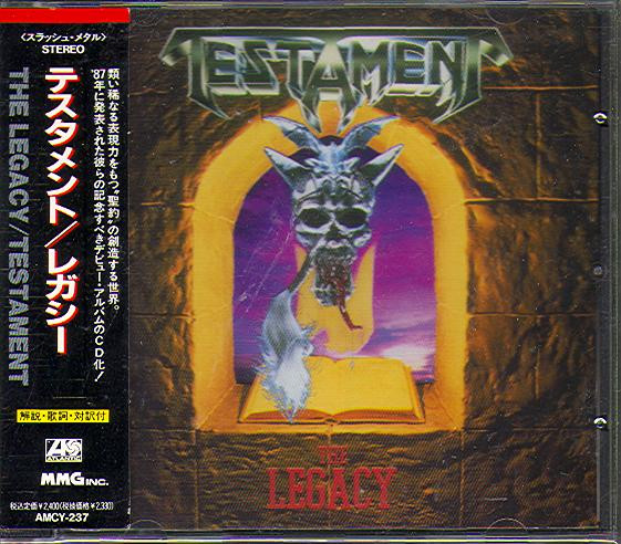 Testament – The Legacy (1991, CD) - Discogs