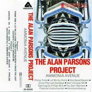 The Alan Parsons Project – Ammonia Avenue (1984, Cassette) - Discogs