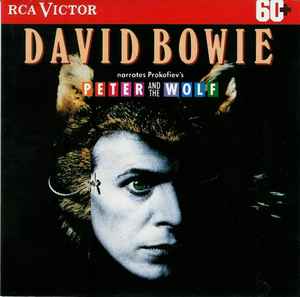 David Bowie - David Bowie Narrates Prokofiev's Peter And The Wolf album cover
