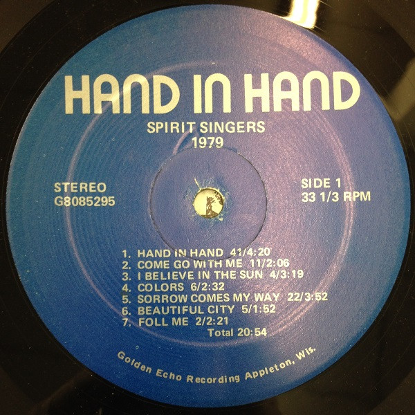 ladda ner album The Spirit Singers - Hand In Hand