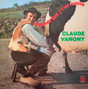 Claude Vanony - Attends Que J'T'En Cause album cover