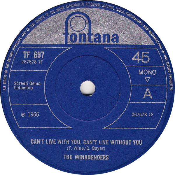 descargar álbum The Mindbenders - Cant Live With You Cant Live Without You One Fine Day
