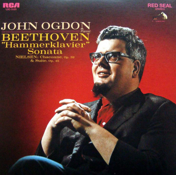 baixar álbum Beethoven Nielsen John Ogdon - Beethoven Hammerklavier Sonata Nielsen Chaconne Op 32 Suite Op 45