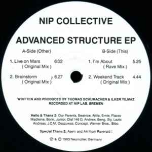 NIP Collective - Advanced Structure EP album cover