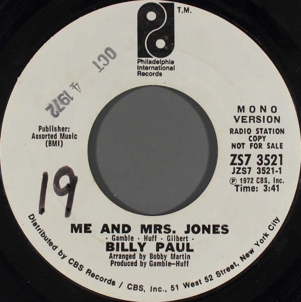 10 THINGS — Me and Mr. Jones