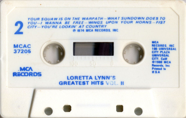 Loretta Lynn - Loretta Lynn's Greatest Hits Vol. II | MCA Records (MCAC-37205) - 4