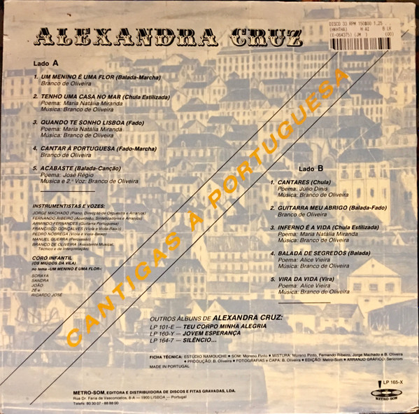 Album herunterladen Alexandra Cruz - Cantigas A Portuguesa