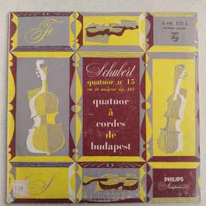Franz Schubert - Quatuor No. 15 En Ut Majeur, Op. 161 album cover