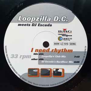 Loopzilla D.C. - I Need Rhythm album cover