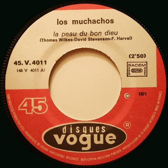 descargar álbum Los Muchachos - La Peau Du Bon Dieu