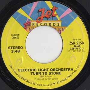 Electric Light Orchestra - Turn To Stone / Sweet Talkin' Woman album cover
