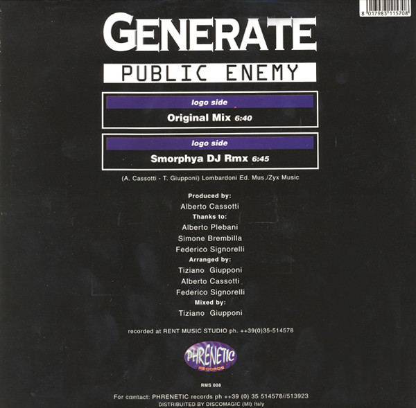 ladda ner album Generate - Public Enemy