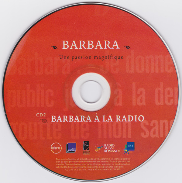lataa albumi Barbara - Une Passion Magnifique