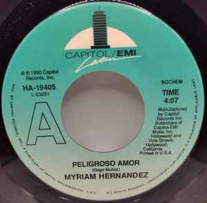 Myriam Hernandez - Peligroso Amor album cover