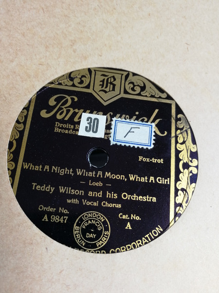 Teddy Wilson And His Orchestra – What A Night, What A Moon, What A 