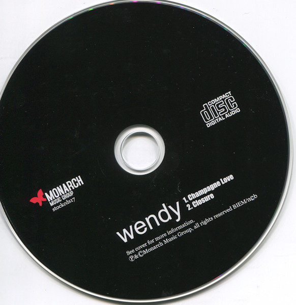 last ned album Wendy - Champagne Love
