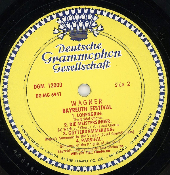 baixar álbum Wagner, Bayreuth Festival Chorus And Orchestra, Wilhelm Pitz - Bayreuth Festival Great Choruses