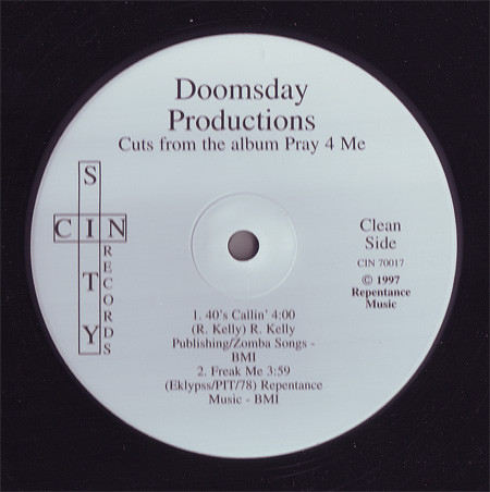 Doomsday Productions – Pray 4 Me (1997, Vinyl) - Discogs