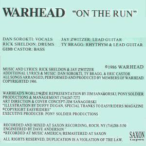 last ned album Warhead - On The Run