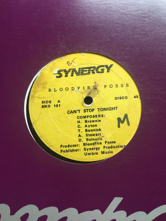 The Bloodfire Posse – Can't Stop Rocking Tonight (Vinyl) - Discogs