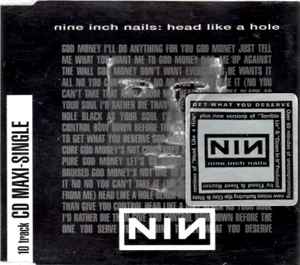 Nine Inch Nails - Head Like A Hole album cover