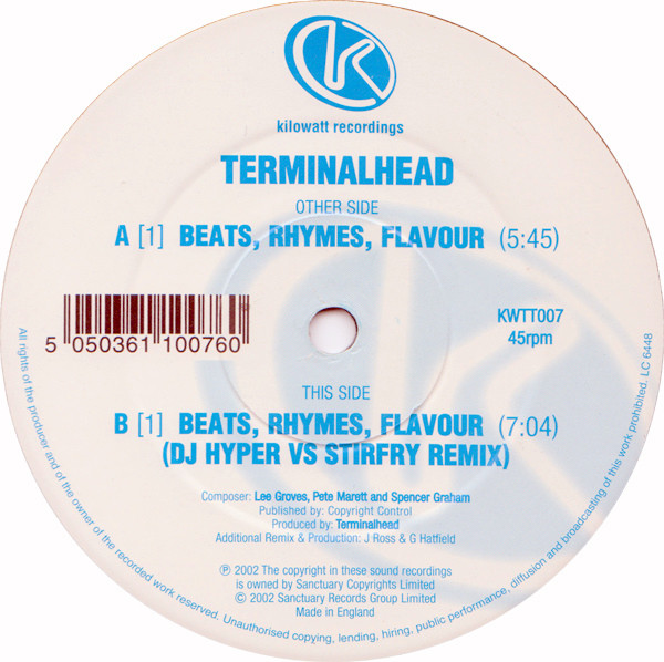 last ned album Terminalhead - Beats Rhymes Flavour