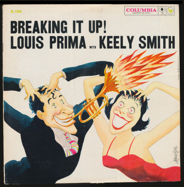 Louis Prima & Keeley Smith on Broadway Mono Album Circa -  Sweden