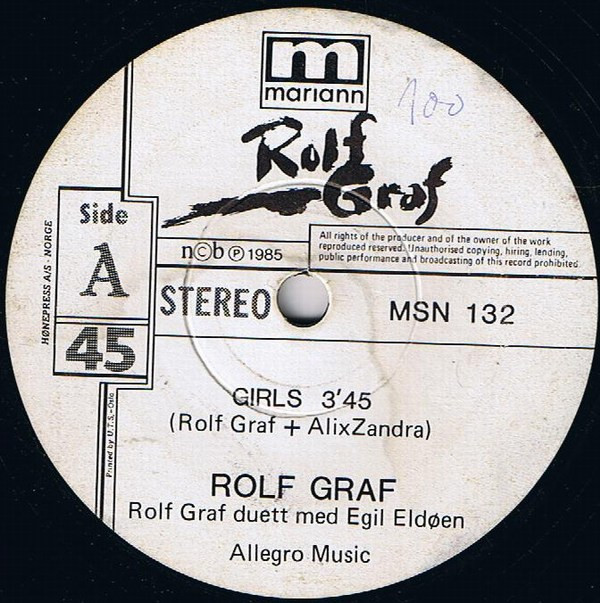 lataa albumi Rolf Graf - Girls