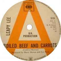 Leapy Lee - Boiled Beef And Carrots album cover