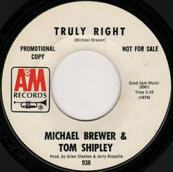 ladda ner album Michael Brewer & Tom Shipley - Truly Right Green Bamboo