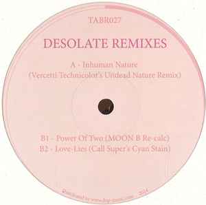 John Heckle - Desolate Remixes album cover
