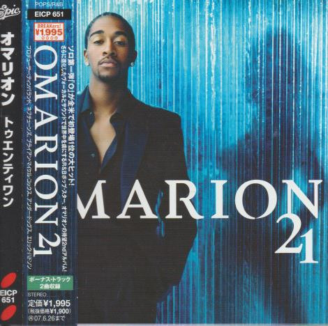 Omarion – 21 (2006, CD) - Discogs