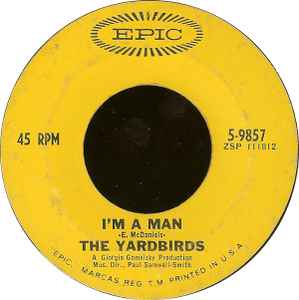 The Yardbirds - I'm A Man album cover