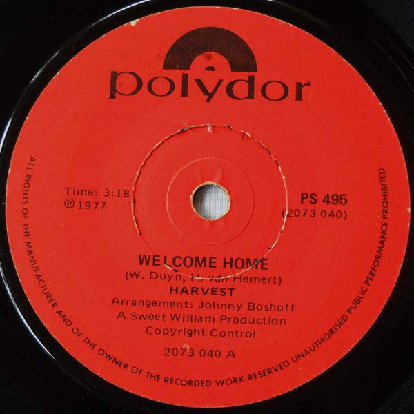 Album herunterladen Harvest - Welcome Home You Left Me
