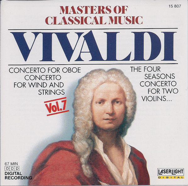 Vivaldi – Masters Of Classical Music, Vol.7: Vivaldi (1988, CD