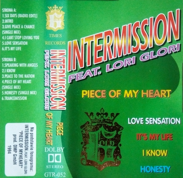 Intermission – Piece Of My Heart (1993, Vinyl) - Discogs