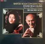 Cover of Bartók Violin Concerto No. 2, 1977, Vinyl