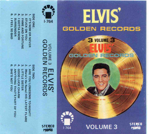 Elvis Golden Records - Vol. 3 - Elvis Presley - Álbum - VAGALUME