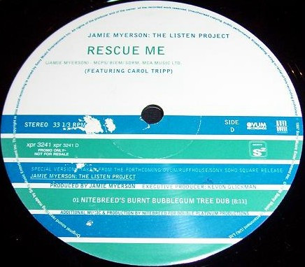 last ned album Jamie Myerson - Rescue Me