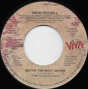 David Frizzell - Settin' The Night On Fire album cover