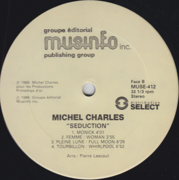 Michel Charles - Seduction | Musinfo (MUSE-412) - 4