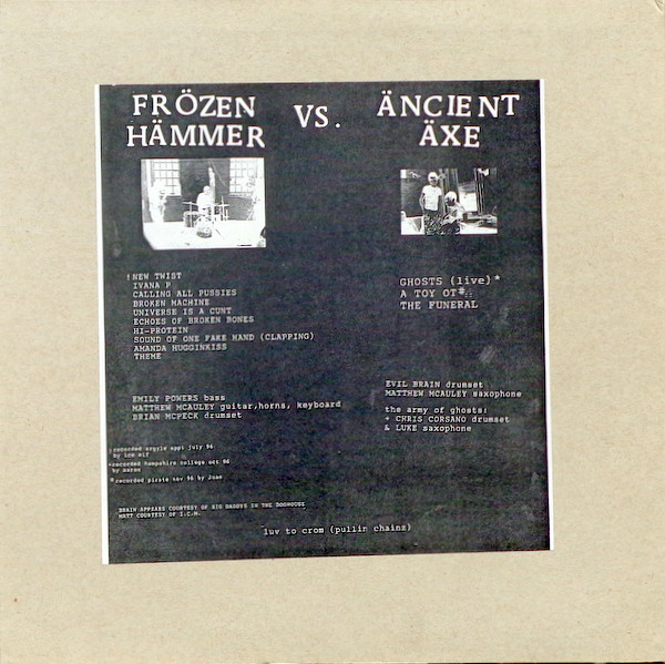 Album herunterladen Fake Hand Aylers Angels - Frozen Hammer Vs Ancient Axe