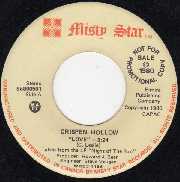 last ned album Crispen Hollow - Love